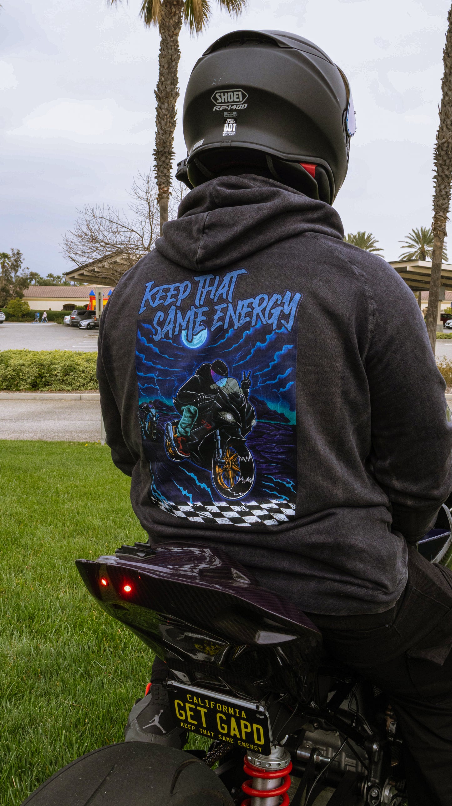 Nocturnal “Keep that same energy” Hoodie